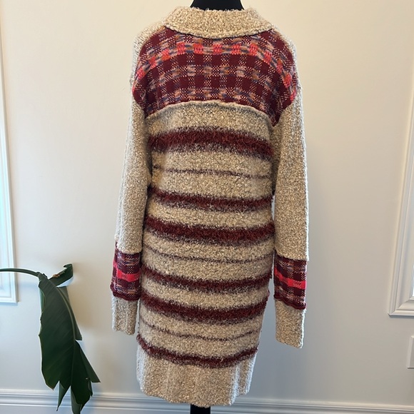 Free People oversized knit sweater xs (like new condition) - Picture 2 of 13
